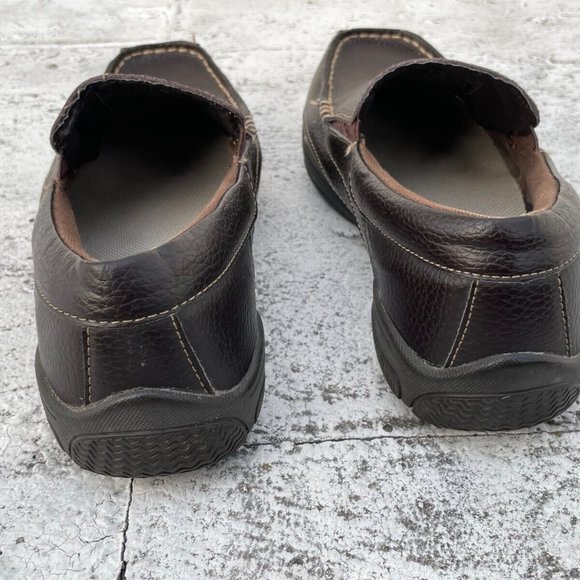 Perry Ellis America Men Shoes Brown Leather Upper Slip On Loafer Size 8.5M - Picture 5 of 8